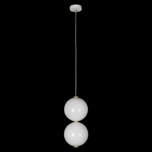 Светильник подвесной LED Pearls 10205/E LOFT IT белый 2 лампы, основание белое в стиле современный  фото 4